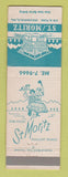 Matchbook Cover - St Moritz Restaurant Indianapolis IN