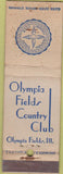Matchbook Cover - Olympia Fields Country Club IL WEAR