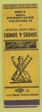Matchbook Cover - Somers and Somers Paint South Norwalk CT