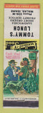 Matchbook Cover - Tommy's Lunch Malad ID pinup CREASES