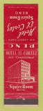 Matchbook Cover - Hotel El Cortez Reno NV WEAR