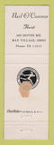 Matchbook Cover - Niel O'Connor Flowers Bay Village OH WEAR