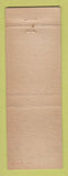 Matchbook Cover - Press Row Restaurant Chicago IL WEAR