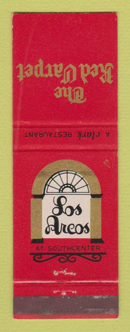 Matchbook Cover - The Rep Carpet Los Areos Tukwila Seattle WA