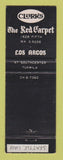 Matchbook Cover - The Rep Carpet Los Areos Tukwila Seattle WA
