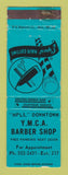 Matchbook Cover - YMCA Barber Shop Minneapolis MN WEAR