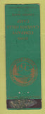 Matchbook Cover - CCC Civilian Conservation Camp Camden ME WORN
