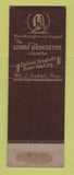 Matchbook Cover - George Washington Tavern Lebanon PA