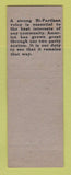 Matchbook Cover - DAV Disabled Veterans South Sound IN