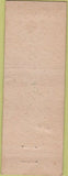Matchbook Cover - Hillcrest Country Club Boise ID WORN