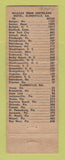Matchbook Cover - Southland Motel Glennville GA WEAR