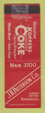 Matchbook Cover - Koppers Coke Coal JH Patterson Rockford IL TAPED