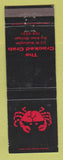 Matchbook Cover - Cracked Crab Restaurant Ann Arbor MI WEAR