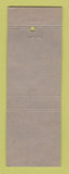 Matchbook Cover - Dr West's Toothbrush