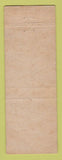 Matchbook Cover - Aurora Hotel Worcester MA