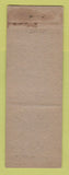Matchbook Cover - Ambassador Hotel Memphis TN WORN