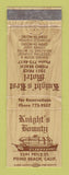 Matchbook Cover - Knight's Bounty Pismo Beach CA WEAR