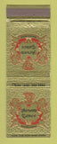 Matchbook Cover - Round Table Restaurant Collinsville IL #1