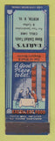 Matchbook Cover - Dailey's Restaurant Weirton WV