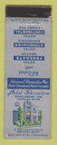 Matchbook Cover - Hotel Sheraton Boston MA WEAR