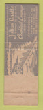 Matchbook Cover - Julius' Castle San Francisco CA