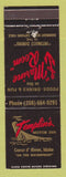 Matchbook Cover - Templin's Motor Inn Coeur D'Alene ID