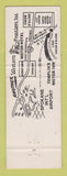 Matchbook Cover - Templin's Motor Inn Coeur D'Alene ID