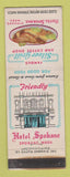 Matchbook Cover - Hotel Spokane WA Silver Grill WEAR