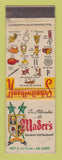 Matchbook Cover - Mader's German Restaurant Milwaukee WI WEAR