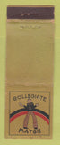 Matchbook Cover - Collegiate Match Japan 1930's WORN