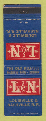 Matchbook Cover - L&N Railroad Louisville Nashville WEAR