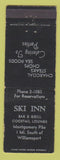 Matchbook Cover - Ski Inn Williamsport PA WEAR