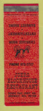 Matchbook Cover - Joers Blockhouse Restaurant Midway WA WEAR