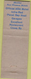 Matchbook Cover - Courtel Coos Bay Motel Coos Bay OR
