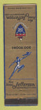 Matchbook Cover - Hotel Jefferson St Louis MO