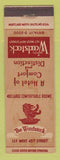 Matchbook Cover - Woodstock Hotel New York City