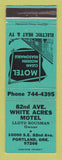 Matchbook Cover - 82nd Ave White Acres Motel Portland OR WEAR