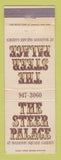 Matchbook Cover - The Steer Palace Madison Square Garden New York City