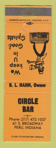 Matchbook Cover - Circle Bar Peru IN WEAR