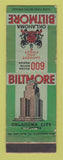 Matchbook Cover - Oklahoma Biltmore Hotel Oklahoma City OK WEAR