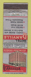 Matchbook Cover - Hotel Danville VA