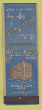 Matchbook Cover - Jens Marie Hotel Ponca City OK