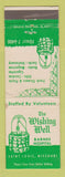 Matchbook Cover - Wishing Well Barnes Hospital St Louis MO