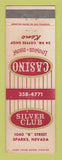 Matchbook Cover - Silver Club Casino Sparks NV WEAR