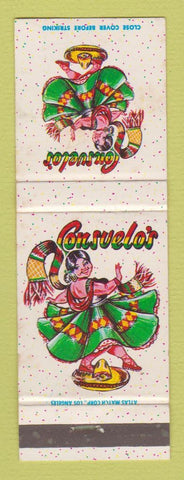 Matchbook Cover - Consuelo's Mexican Food La Mesa Rancho Bernado CA WEAR