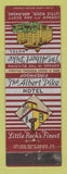 Matchbook Cover - Albert Pike Hotel Little Rock AR