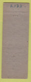 Matchbook Cover - Twin Terrace Restaurant Darien CT