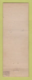 Matchbook Cover - Vudy's Tavern Haydenville PA pinup WEAR
