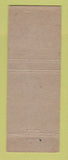 Matchbook Cover - Crescent Recreation Bowling Canada WEAR