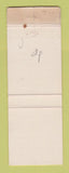 Matchbook Cover - Penguin Inn Bay Center WA WORN